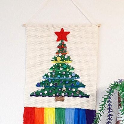 Wall hanging  christmas tree