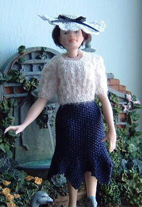 1:12th scale 1934 skirt and jumper