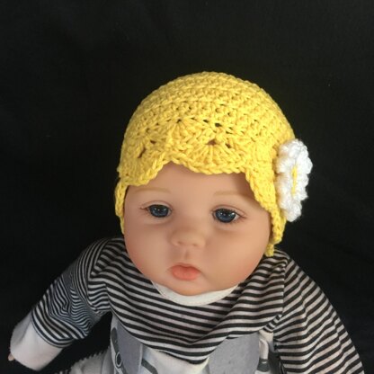 Daisy Baby Hat