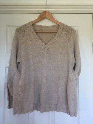 Snuggly V Neck Sweater