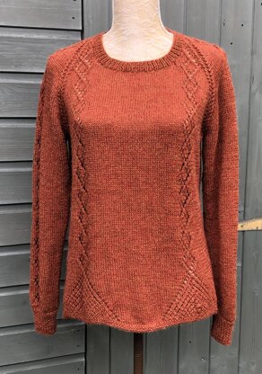 Cinnamon Raglan Sweater