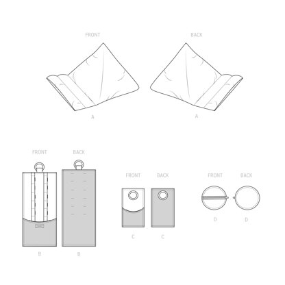 Simplicity Tech Accessories S9514 - Paper Pattern, Size OS (One Size Only)