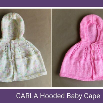 Carla Hooded Baby Cape