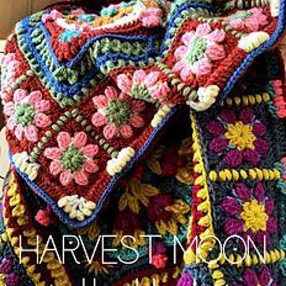 Harvest Moon Floral Block