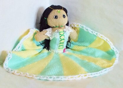 Princess Doll Blanket