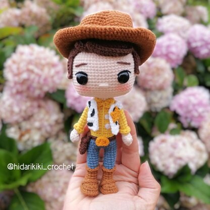 Woody Toy Story amigurumi