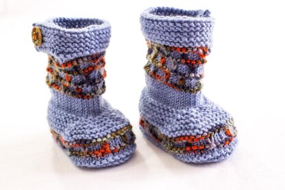 Extra Tall Baby Booties