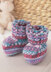 Bootees, Shoes and Boots in Sirdar Snuggly Baby Crofter DK - 1483 - Downloadable PDF