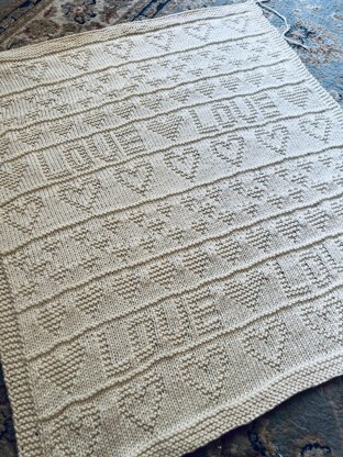 Love Sample Blanket