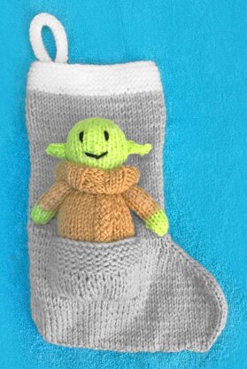 Baby Yoda / The Child Christmas Stocking and Toy
