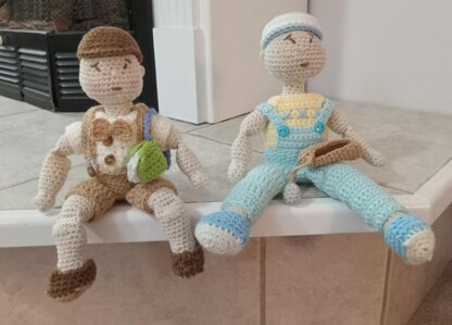Boy Twins Overalls