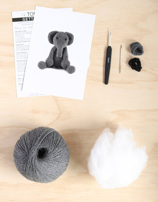 Toft Bridget the Elephant Crochet Kit