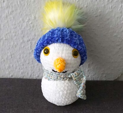 Häkelanleitung Schneemann Frosty