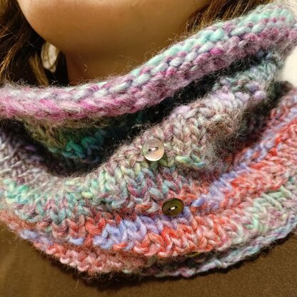 Where The Stars Go Cowl (Aran)