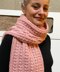 Easy Crochet Scarf Pattern for Women: Pink-Is-Pretty Scarf