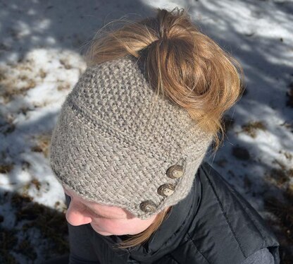 Ava Messy Bun hat