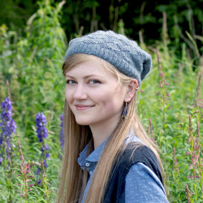 Echinacea Hat in The Fibre Co. Lore - Downloadable PDF