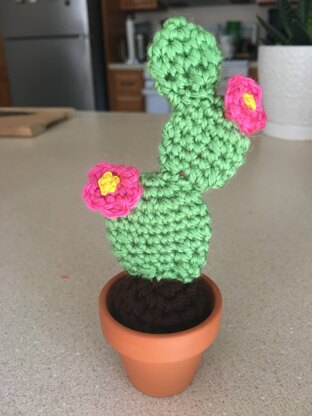 Prickly Pear Cactus Amigurumi