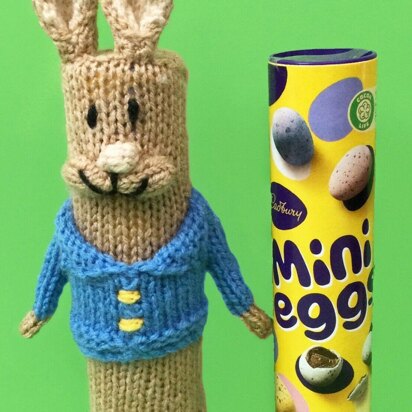 Easter Peter Rabbit Mini Eggs Tube Cover