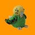 Budgie Chocolate Orange Cosy