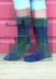 Ribbed and Stocking Stitch Socks in Hayfield Illusion DK - 7935 - Downloadable PDF