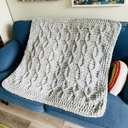 Octagon Squares Baby Blanket