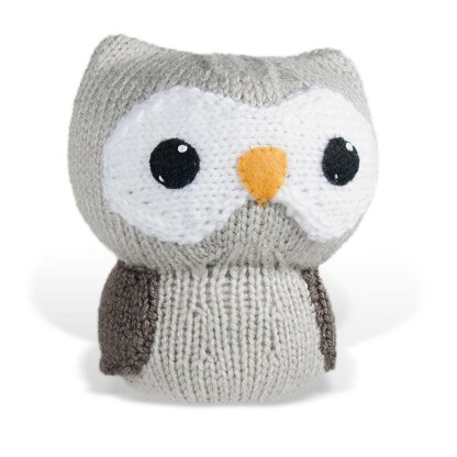 Large Knit Amigurumi Owl