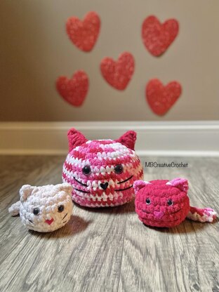 Cat Plush mini and large