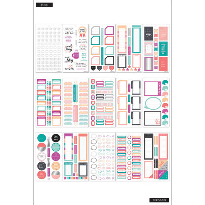 The Happy Planner Productive Work From Home Sticker Value Pack
