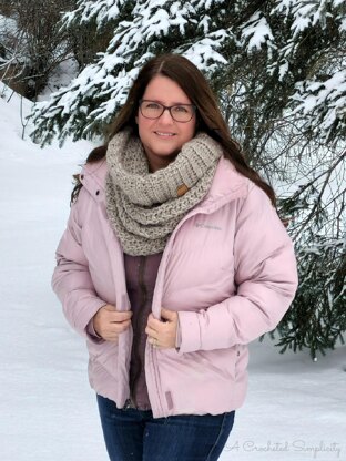 Easy Crochet Hooded Cowl