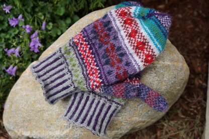 Doja's Gift Fair Isle Mittens