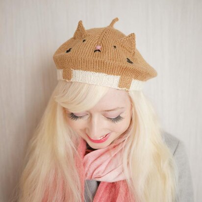 Cat On Your Hat - knitting pattern