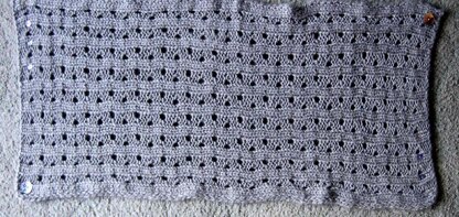 Rib Lace Scarf/Cowl