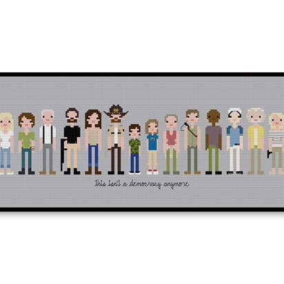 The Walking Dead Season Two - PDF Cross Stitch Pattern