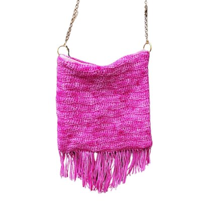 Pink Waterfall Purse