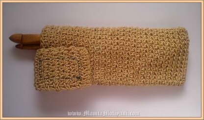 Crochet Organizer Pattern Pencil Sunglasses Hook Case