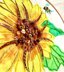 Rowandean Sunflower & The Bumblebee Embroidery Kit