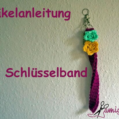 Häkelanleitung Schlüsselband ♥