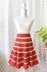 Striped Lace Skirt