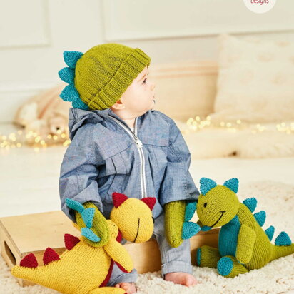 Toy,Hat & Mittens in Stylecraft Double Knitting - 9853 - Downloadable PDF