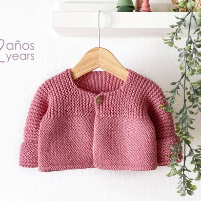 2 years - PINK LADY Knitted Cardigan