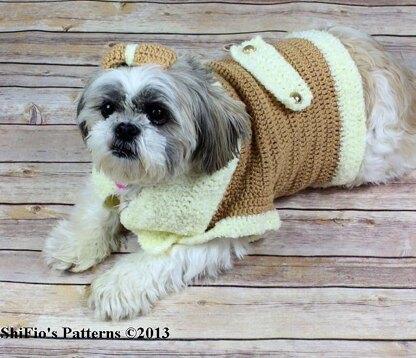 Dog Coat Crochet Pattern #179