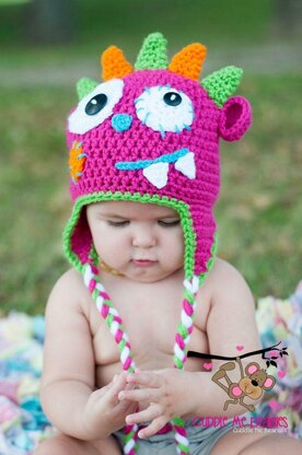 Little Monster EarFlap Beanie