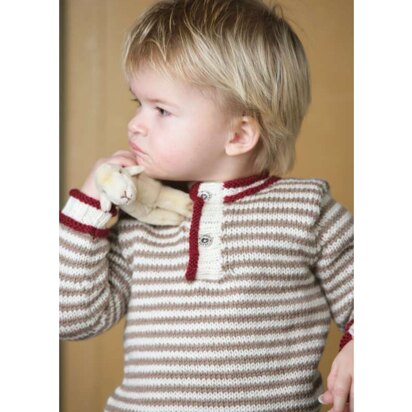 Boy's Sweater in Adriafil Regina - 1007 - Downloadable PDF