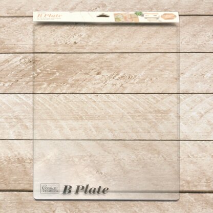 Artdeco Creations Couture Creations GoPower And Emboss Plate A4 - 8.25"X11.5"X.1"