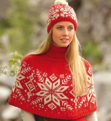 Santa shop poncho sweater