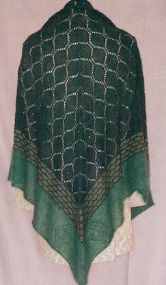 JEWELS Emeralds Shawl