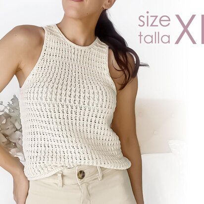 Size XL – Knitted NATURtop