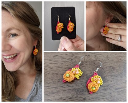 Fall Cluster Earrings