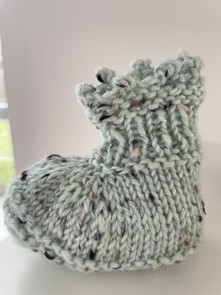 Picot Booties